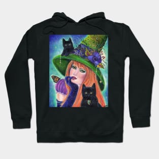 Griselda Halloween Witch By Renee L Lavoie Hoodie